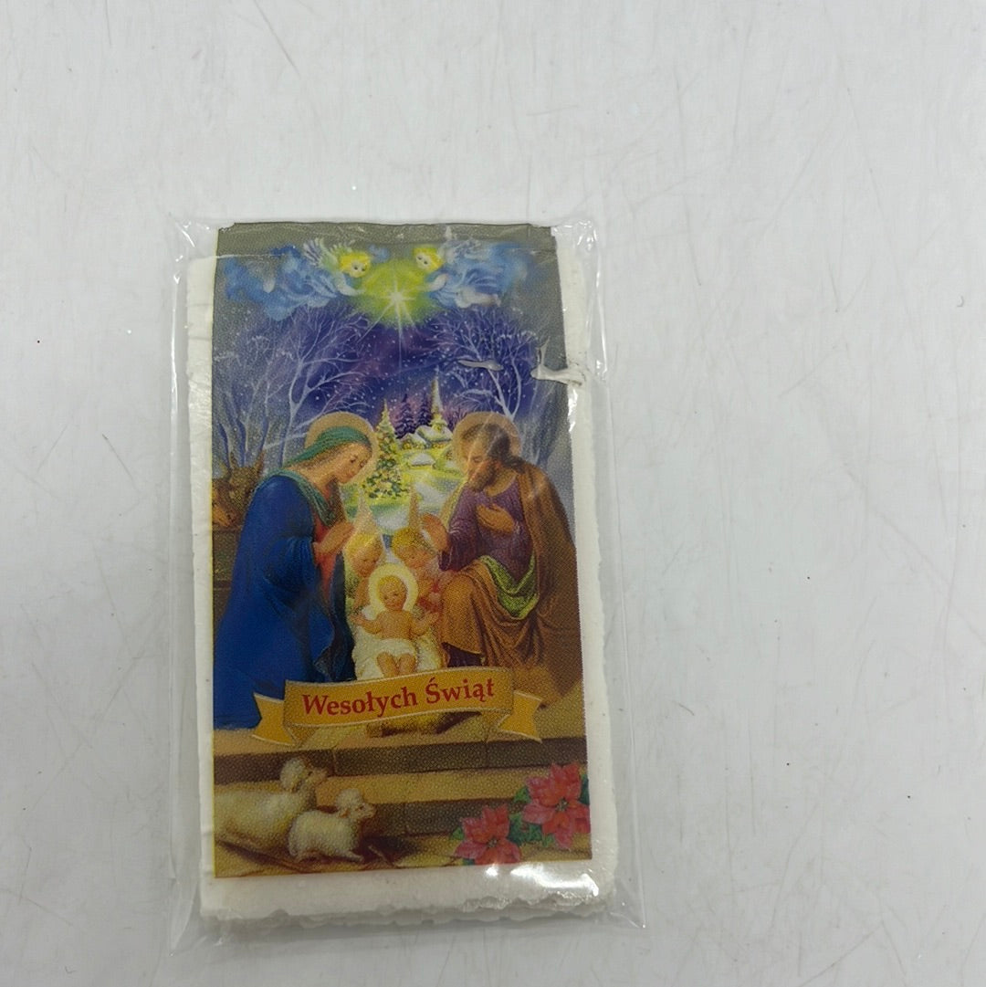 Polish Holiday Wafer