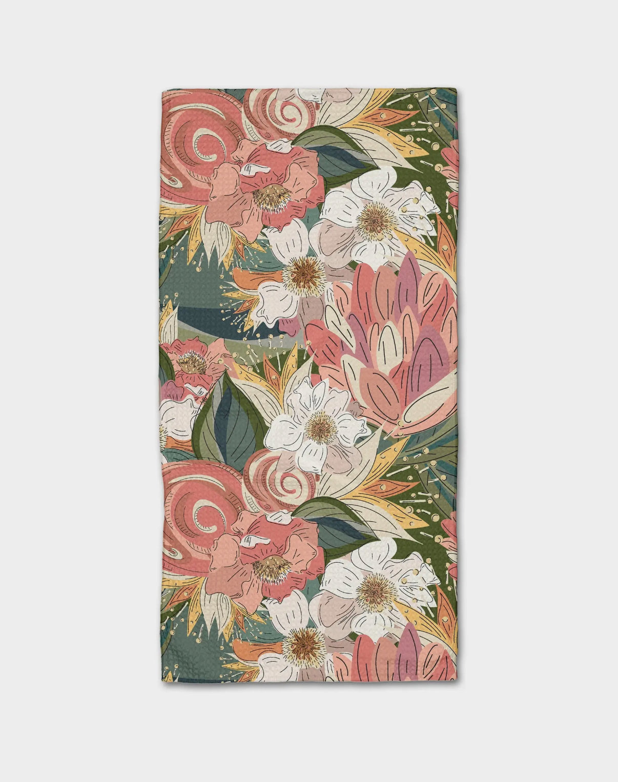 Geometry Flower Explosion Bar Towel
