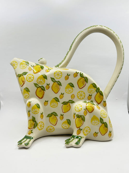 Andy Frog Flower Waterer - Lemon