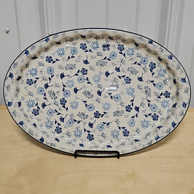 Oval Platter ~ 14.5” x 10” ~ 2885X - T3!