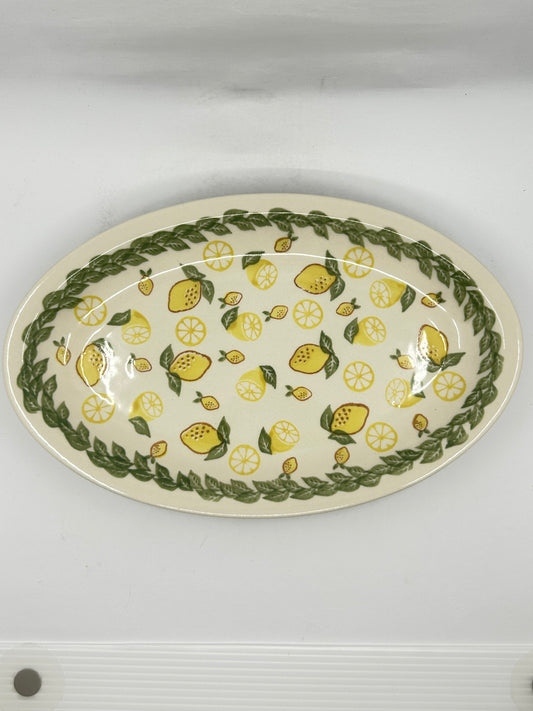 Oval Tray - Andy - Lemon