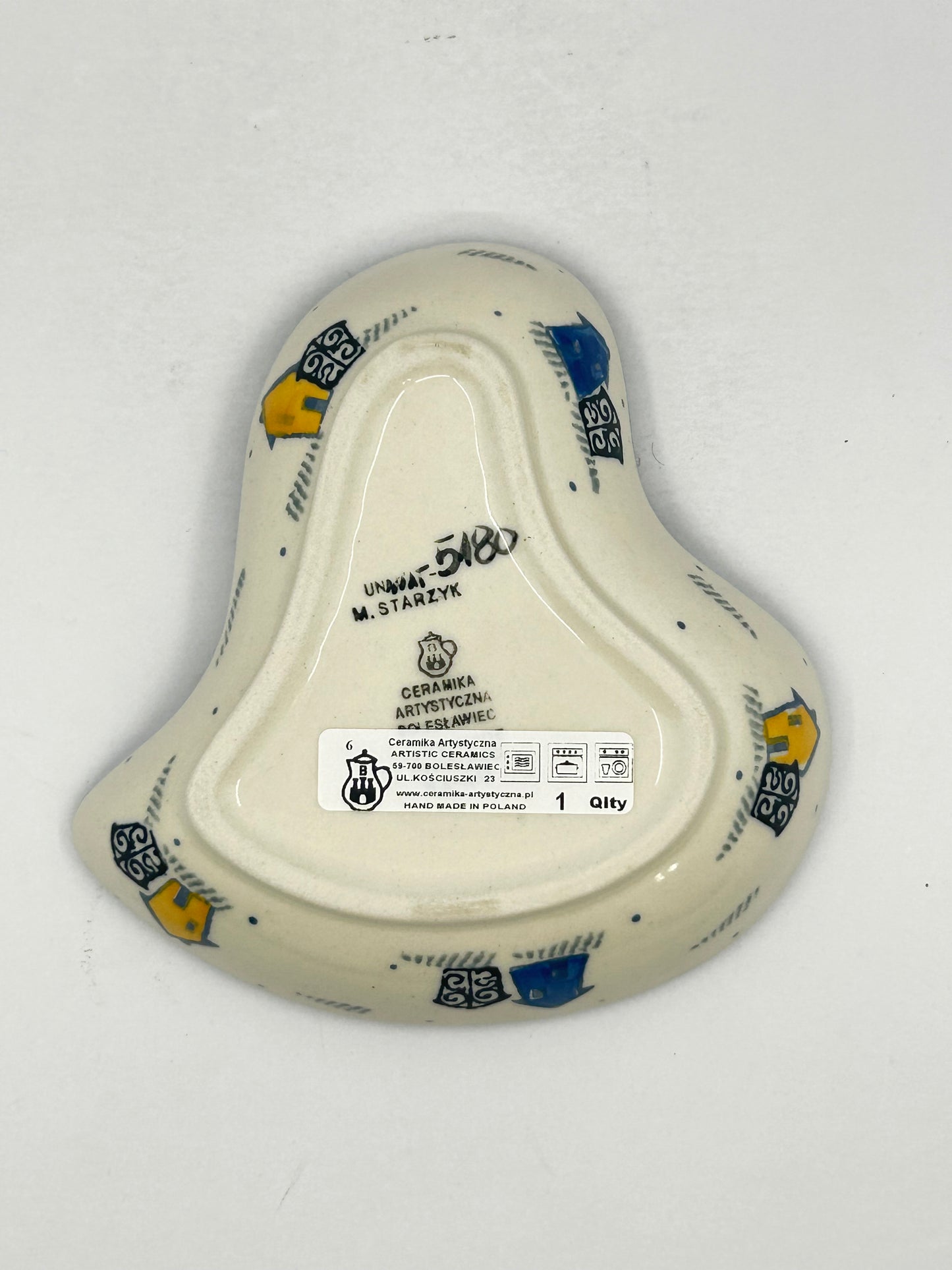 Heart Ladle Rest - 5.25" W ~ U5180 - U3!