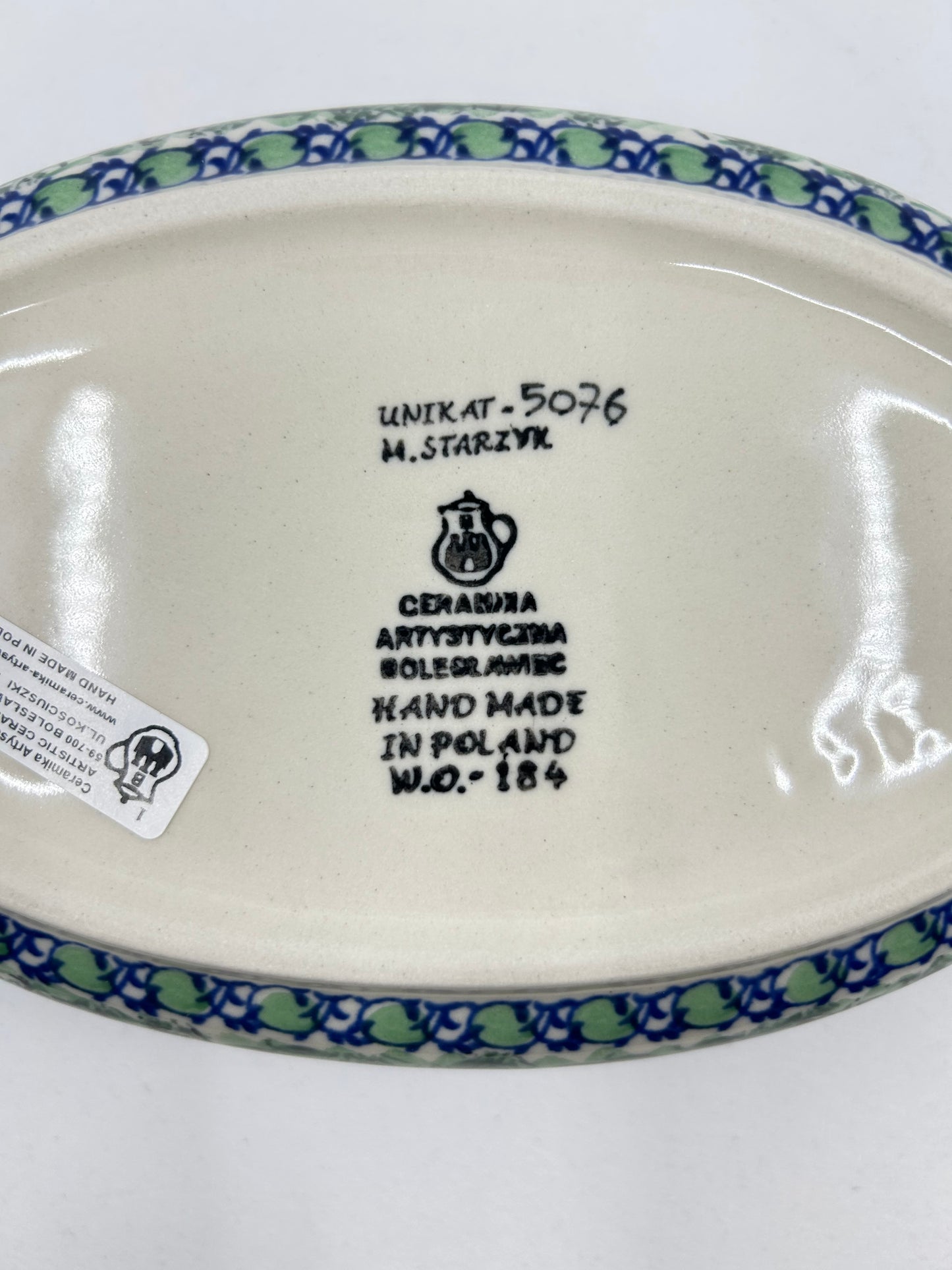 Baker ~ Oval ~ U5076 ~ U4!