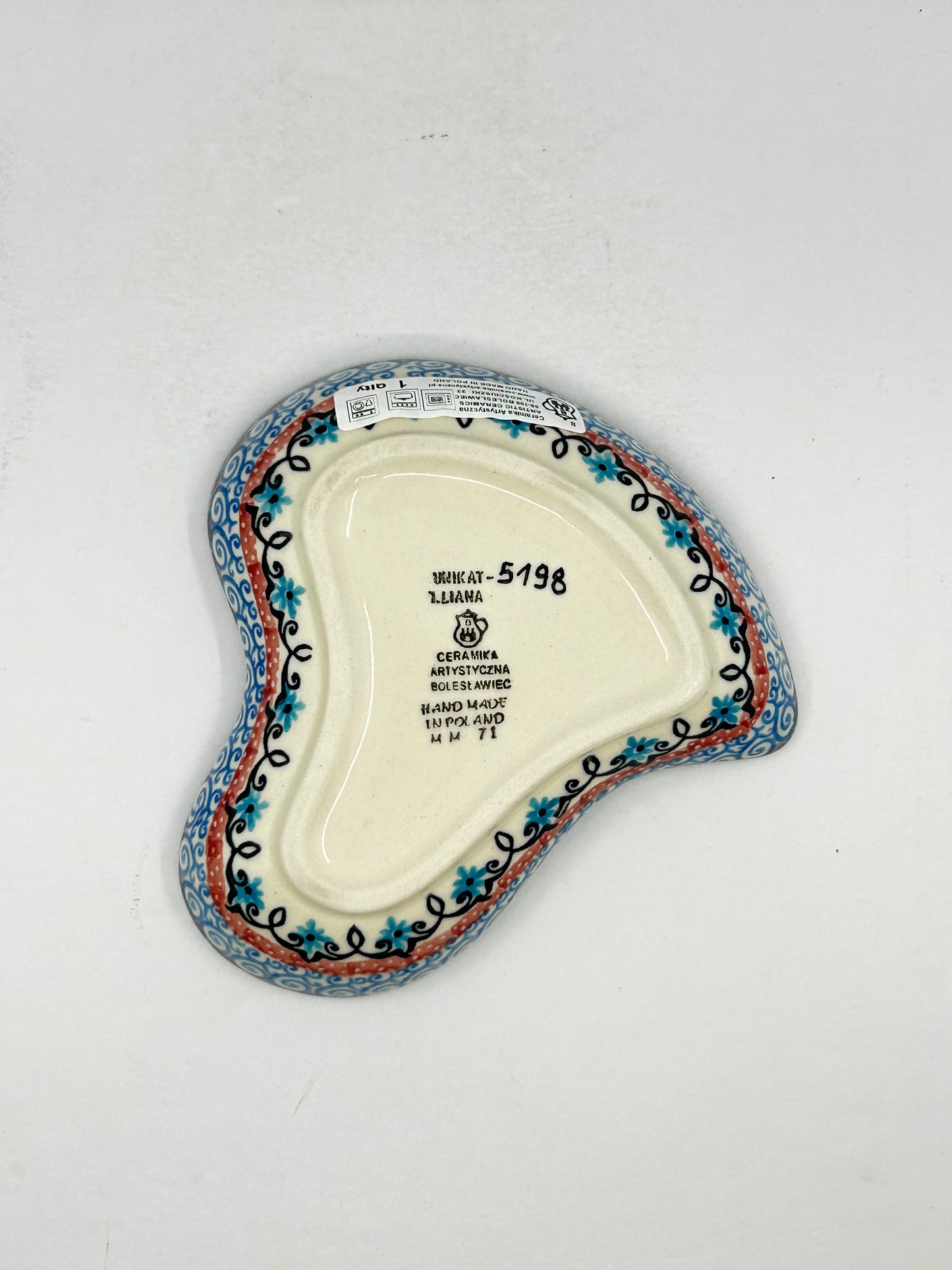 Heart Ladle Rest - 5.25" W ~ U5198 - U3!