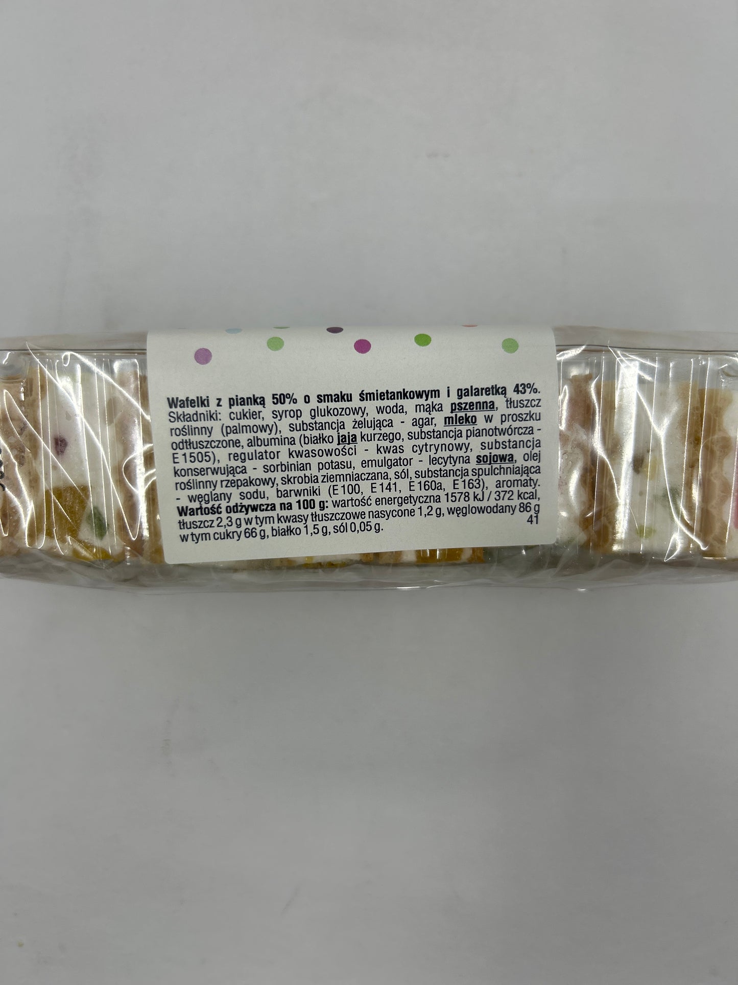 Wafer with Fruit Jelly Filling