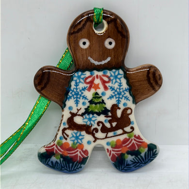 B16 Boy Gingerbread Ornament - A-S3