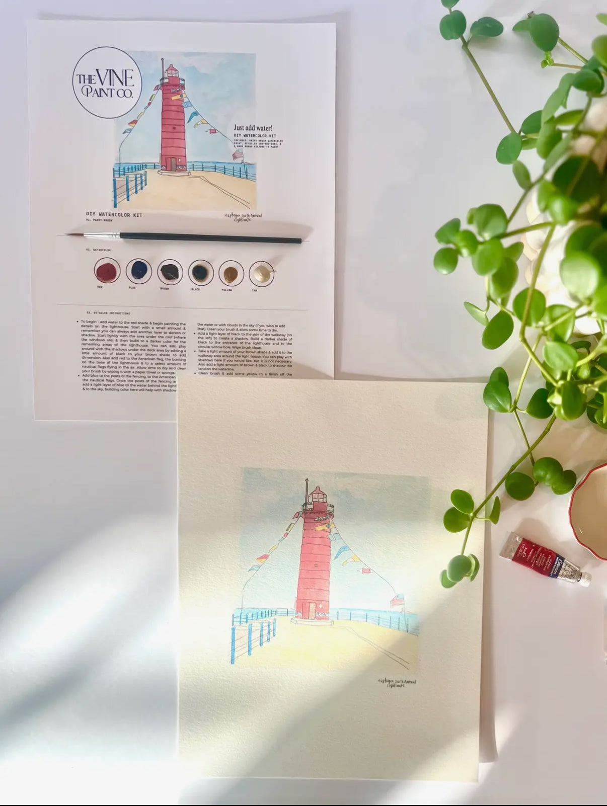 Michigan Lighthouse Muskegon DIY Kit