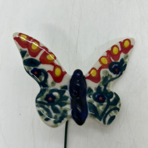 Butterfly Figurine on a Metal stick - JZ36