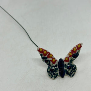 Butterfly Figurine on a Metal stick - JZ36