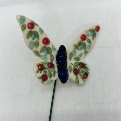 Butterfly Figurine on a Metal stick - PS14