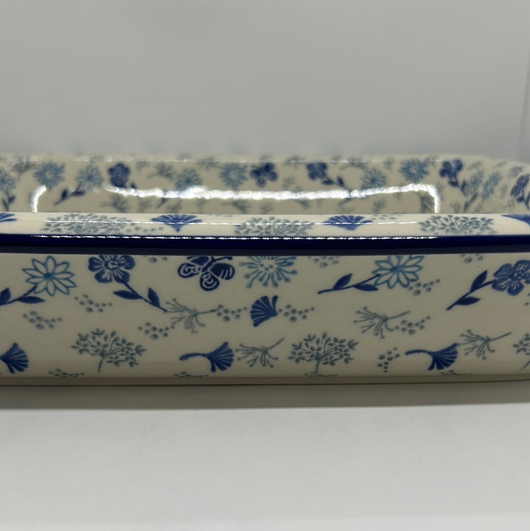 854 ~ Baker ~ Rectangular w/Rim ~ Lasagna ~ 11.25" x 13.75" ~ 2885X - T3!