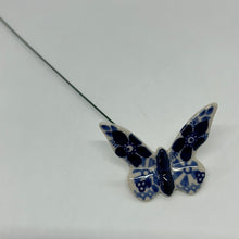 Load image into Gallery viewer, Butterfly Figurine on a Metal stick - SB01