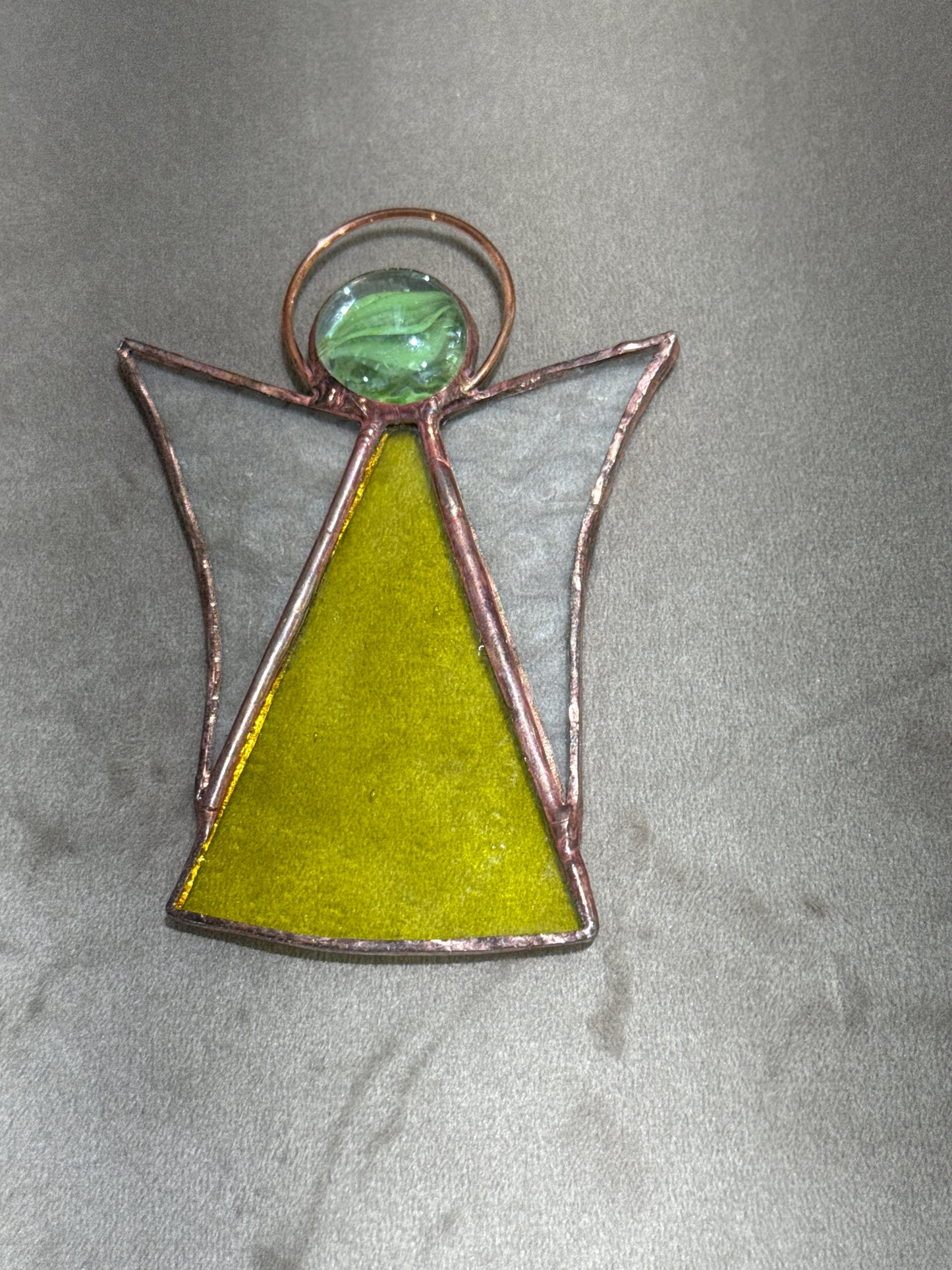 Yellow Glass Angel