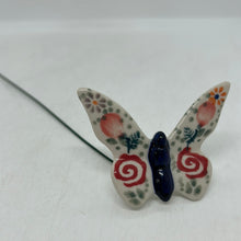 Load image into Gallery viewer, Butterfly Figurine on a Metal stick - EO38