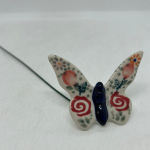 Butterfly Figurine on a Metal stick - EO38