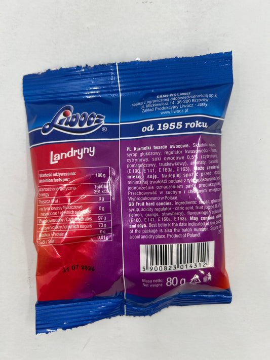 Hard Candy With Fruit Jelly