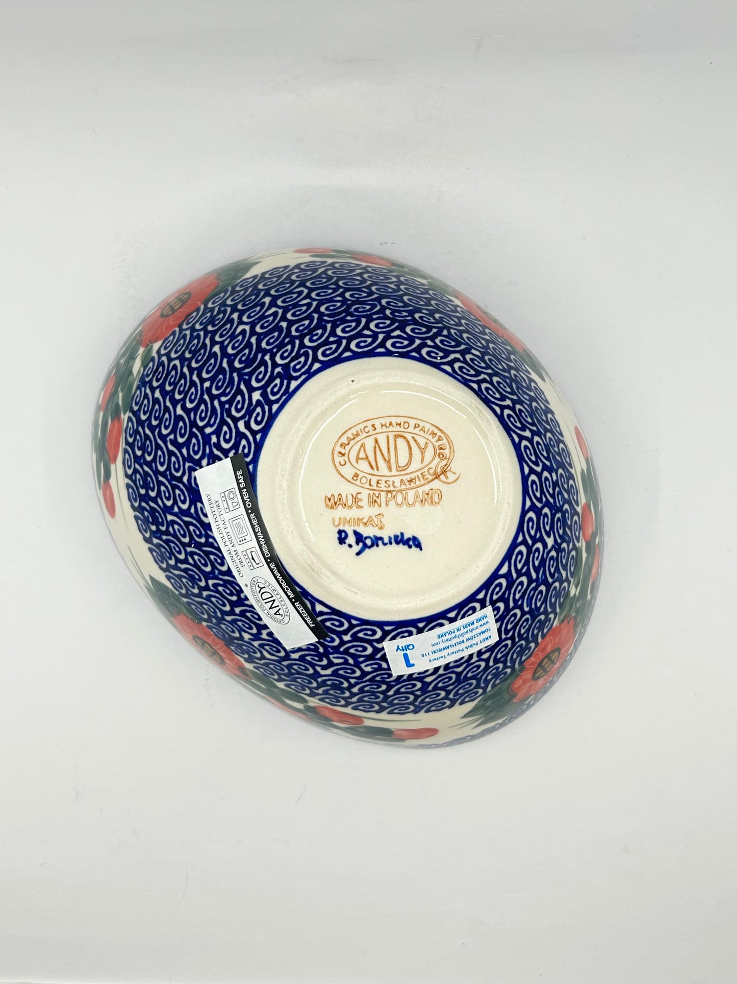 Egg Shape Serving Bowl - D15