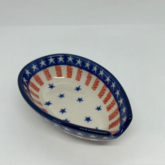 Spoon Rest ~ 3.25W x 5L ~ 0179X ~ T4!