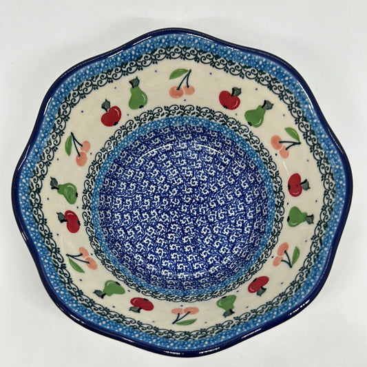 691 ~ Bowl ~ Wavy Edge ~ Small ~ 8" ~ 2724X ~ T3!