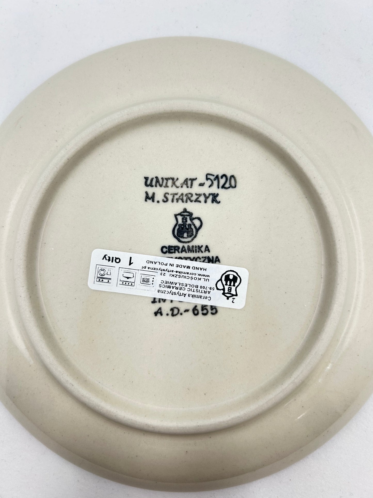261 ~ Plate ~ Bread & Butter ~ 6.25" ~ U5120 ~ U3!