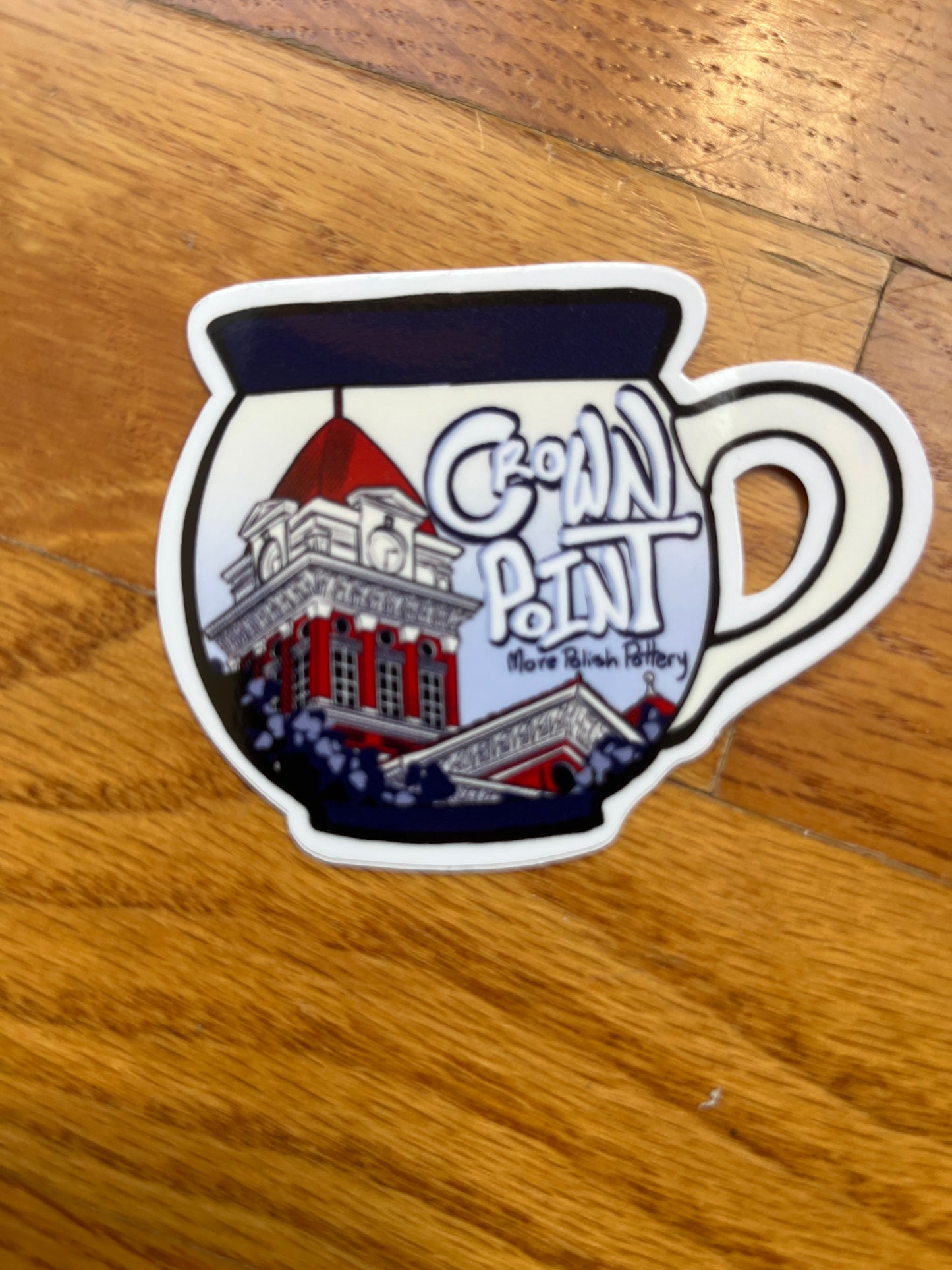Crown Point Sticker