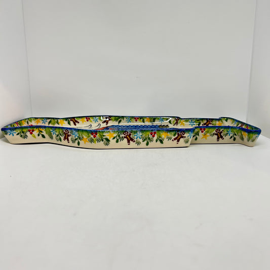 Nutcracker Platter - Red Hat with Black Belt*