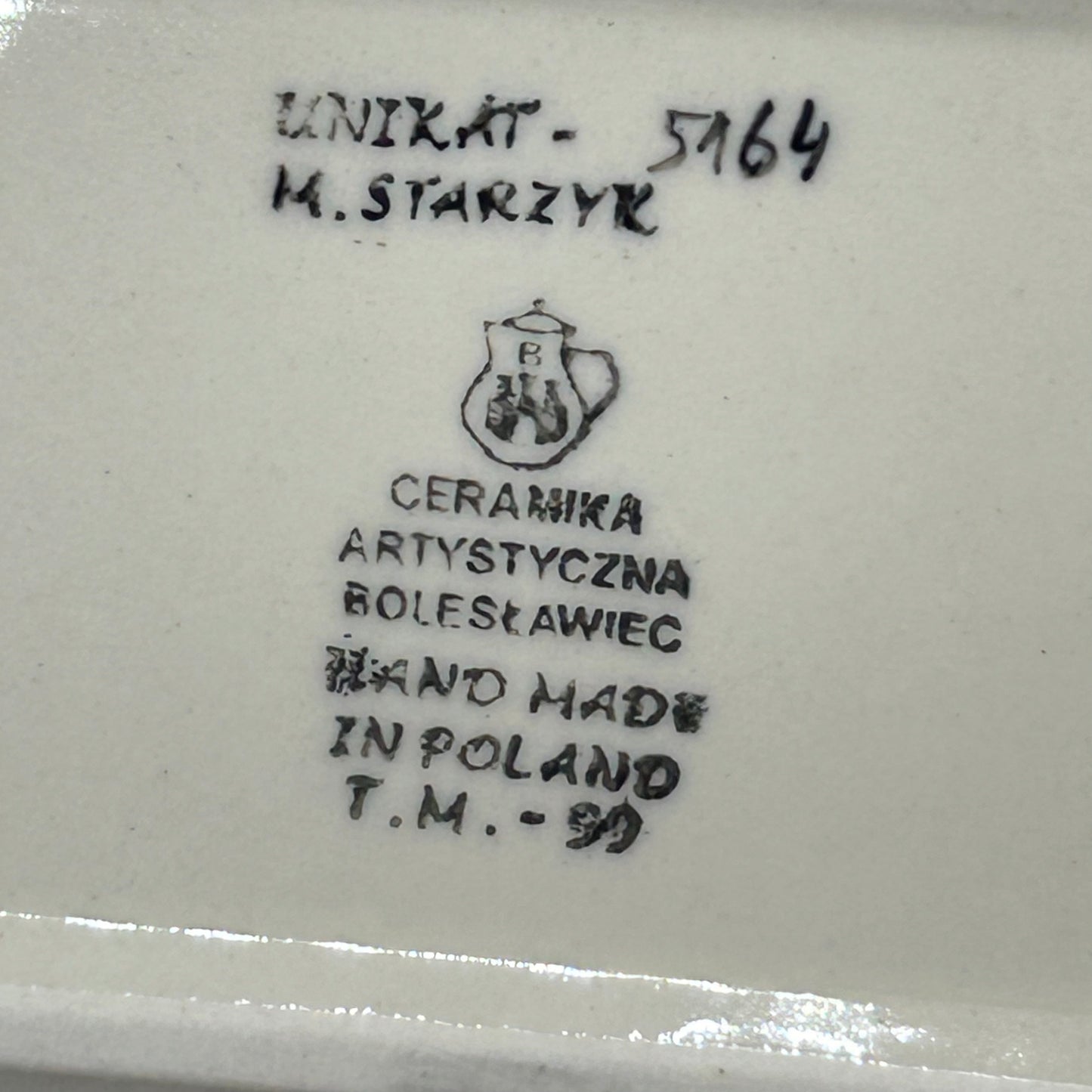 Baker ~ Shallow Rectangular ~ U5164 ~ U3!