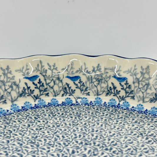 636 ~ Pie Plate ~ Fluted ~ 10" ~ 2829X - T4*