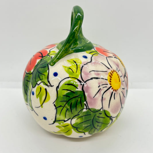 Baby Pumpkin ~ Pink Floral - Art 2