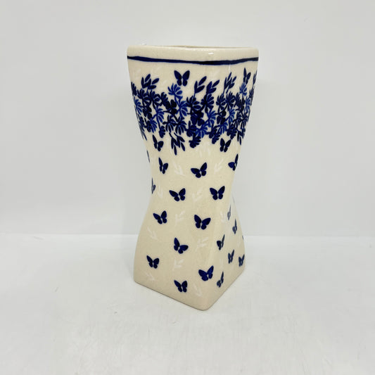 Lady Blue Twisted Vase - 008 - U3