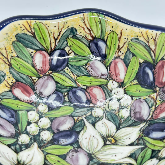Limited Edition Wavy Pedastal Bowl - L-890