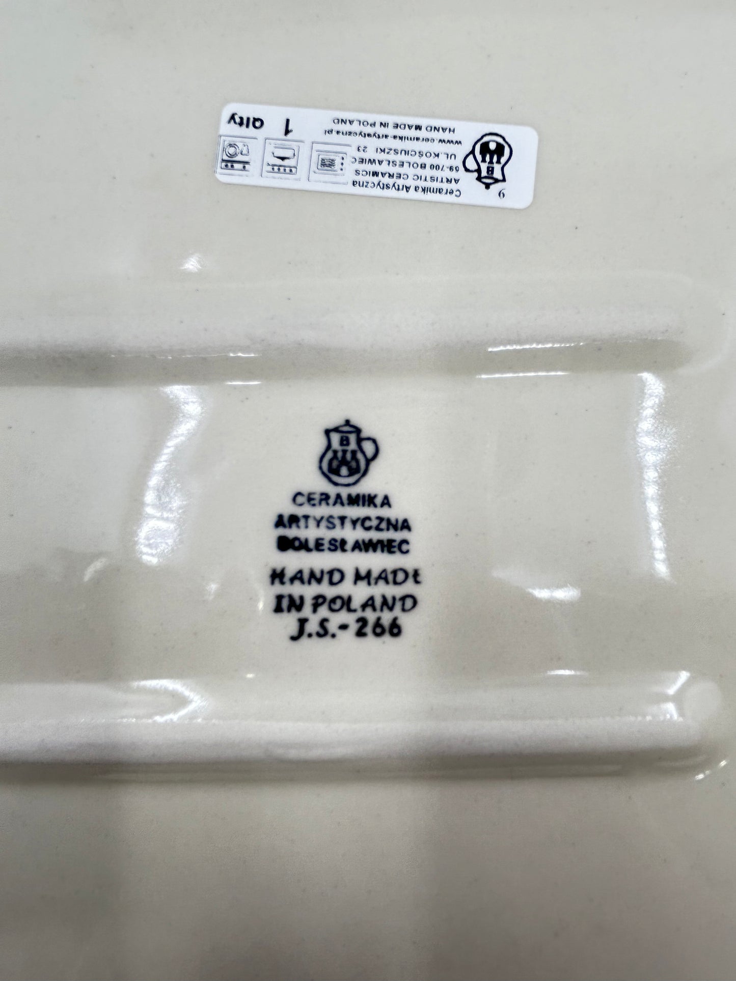 Baker ~ Rectangular w/Rim ~ Lasagna ~ 11.25 x 13.75 inch ~ 3427X ~ T4*