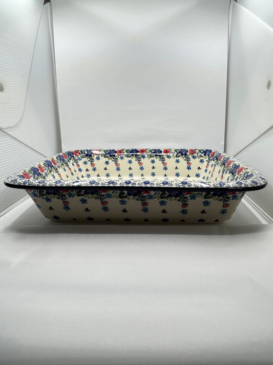 Baker ~ Rectangular w/Rim ~ Lasagna ~ 11.25 x 13.75 inch ~ 3430X ~ T4*