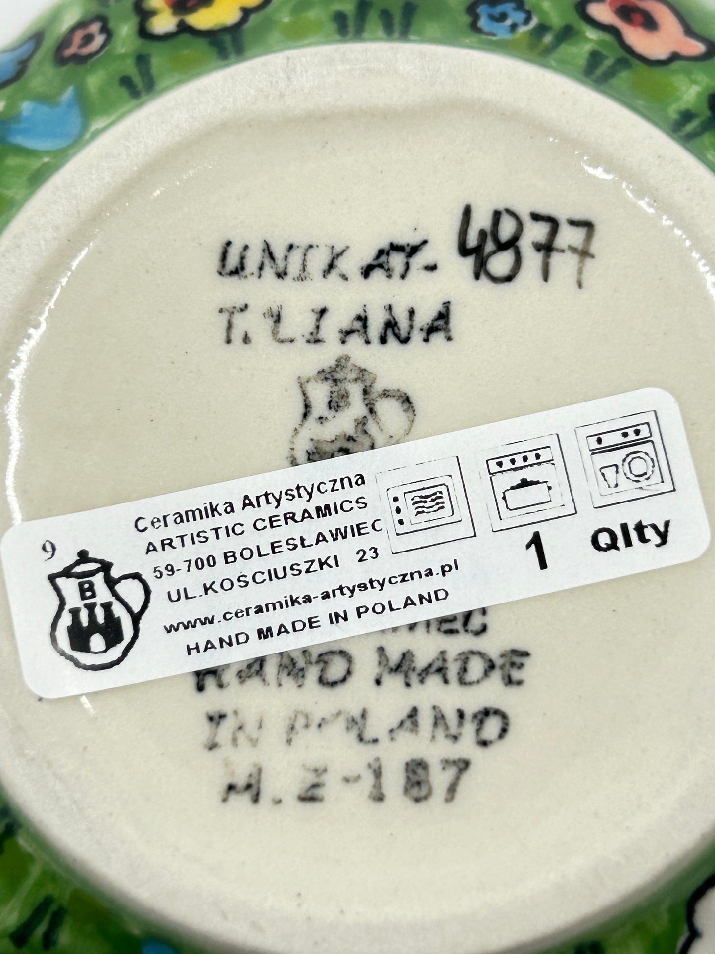 Bowl ~ 4.5 inch ~ U4877 ~ U6*