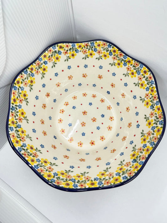 Bowl ~ Wavy Edge ~ Medium ~ 10 inch ~ 2225X ~ T3*