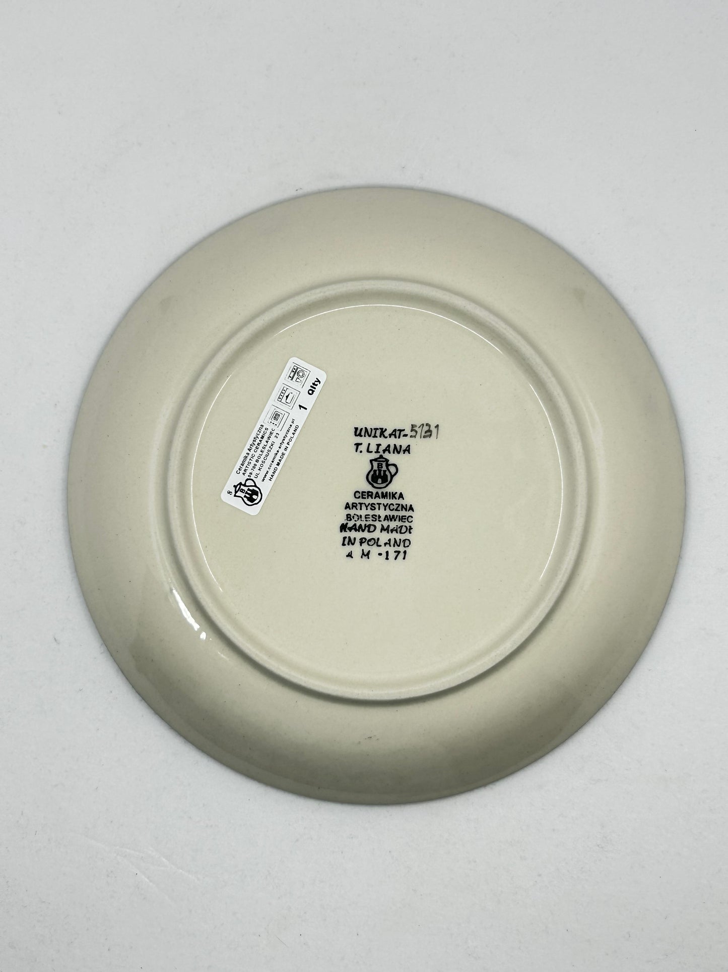086 ~ Plate ~ 7.75" ~ U5131 - U4!