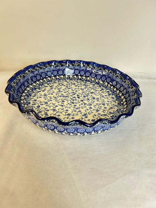 636 ~ Pie Plate ~ Fluted ~ 10" ~ 3427X - T4*