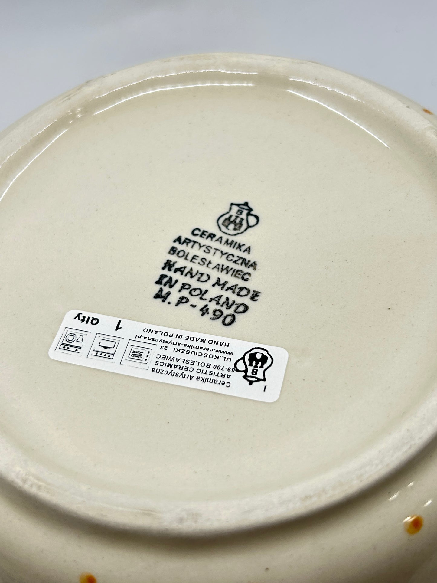 Pottery Misfit Bowl ~ Wavy Edge ~ Medium ~ 10 inch ~ 2339 - T3!