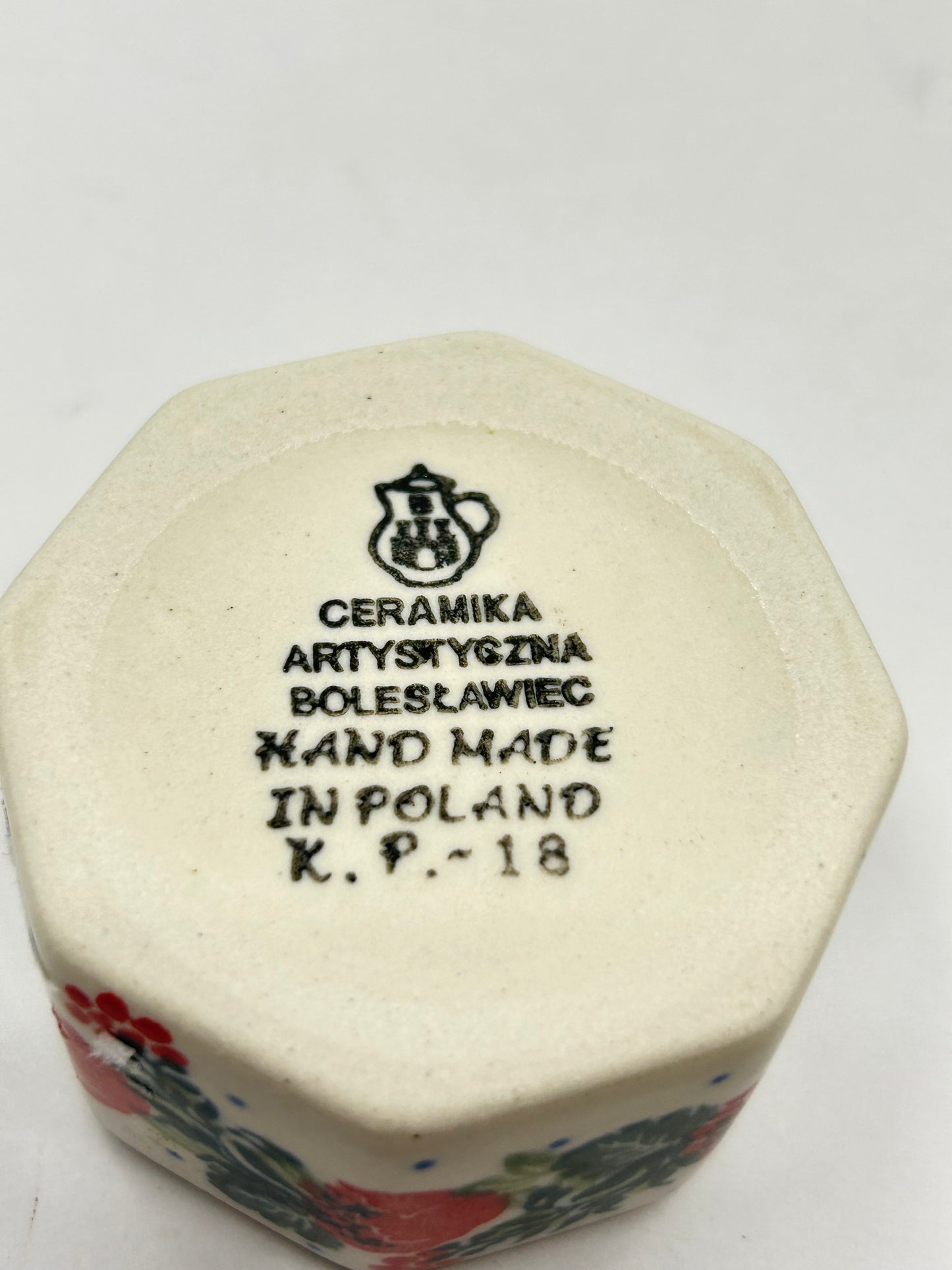 Pottery Misfit Mini Pretzel Box Mismatched Lid ~ Small - 1535 - T3!