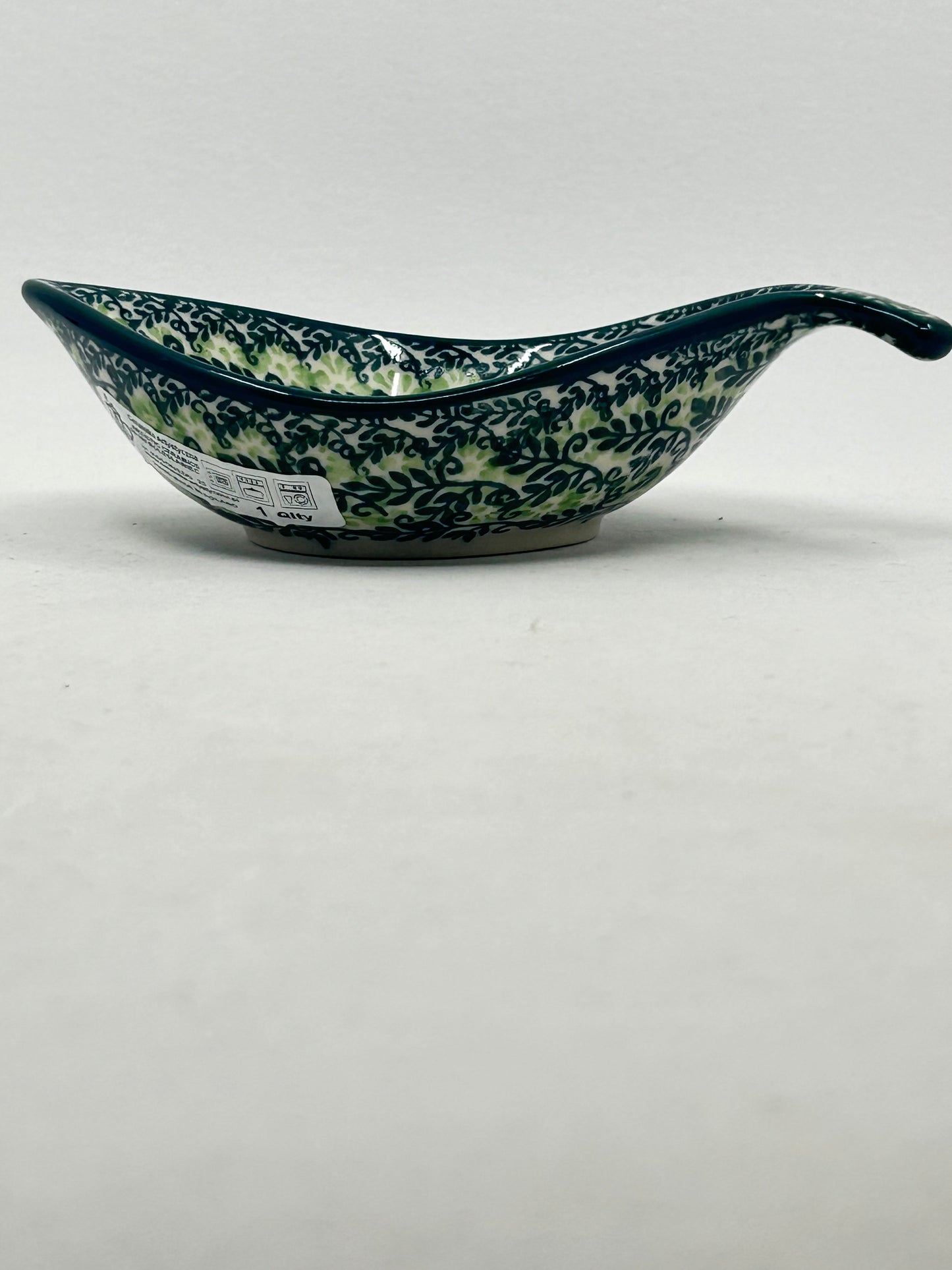 Leaf Bowl ~ 6" L - 1888Q - T4!