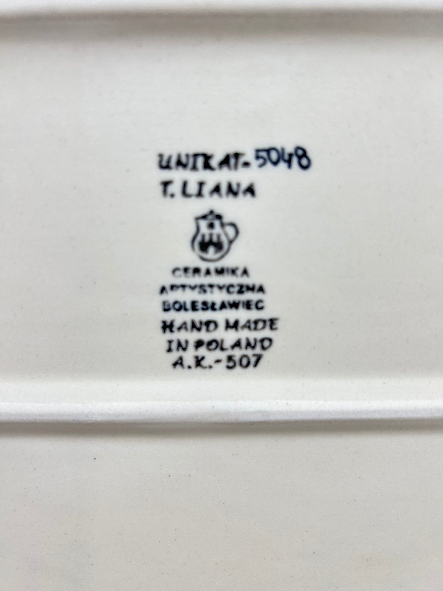 Rectangular Platter - U5048 - U6!