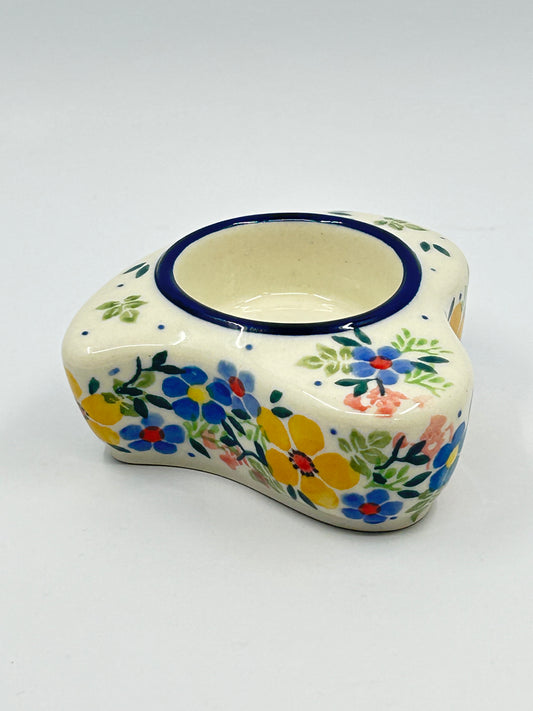 Heart Shaped Tea Light Holder- 3.25" W ~ U5166 - U3!
