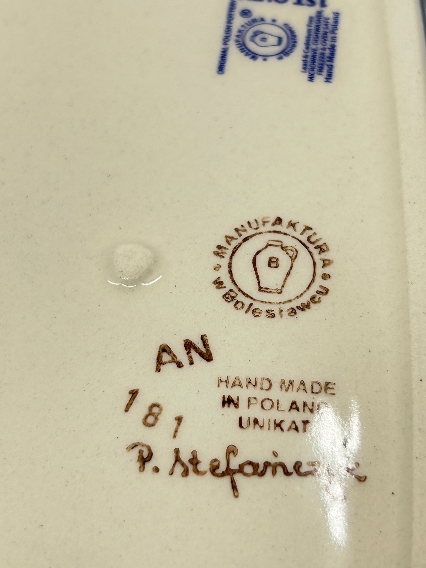 American Butter Dish - PS14