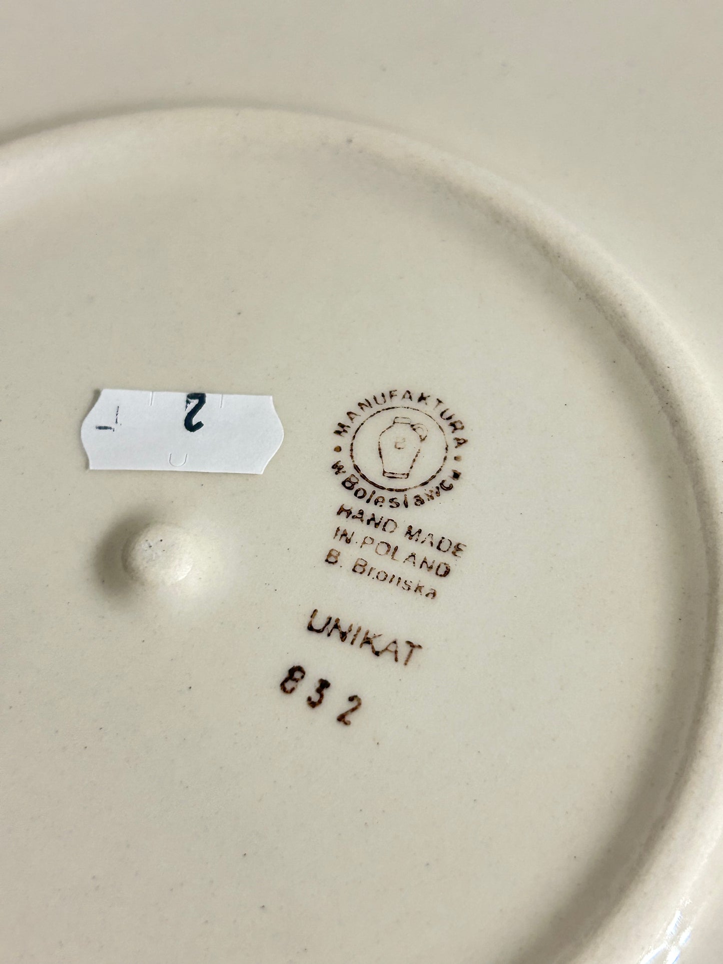 Second Quality Large Shallow Serving Bowl - PS15