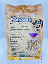 Load image into Gallery viewer, Baby White Popping Corn in 2 LB. Burlap Bag
