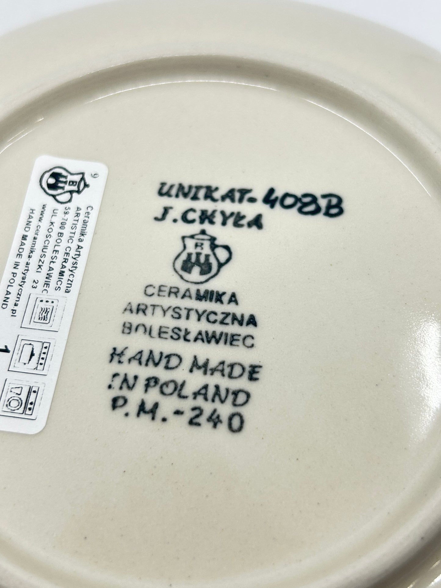 261 ~ Plate ~ Bread & Butter ~ 6.25" ~ U408B ~ U4*