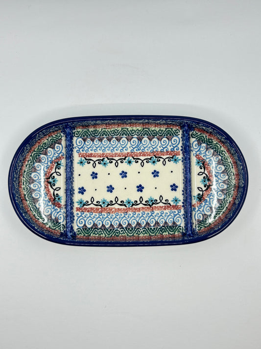 Divided Oval Tray - U5198 ~ U3*