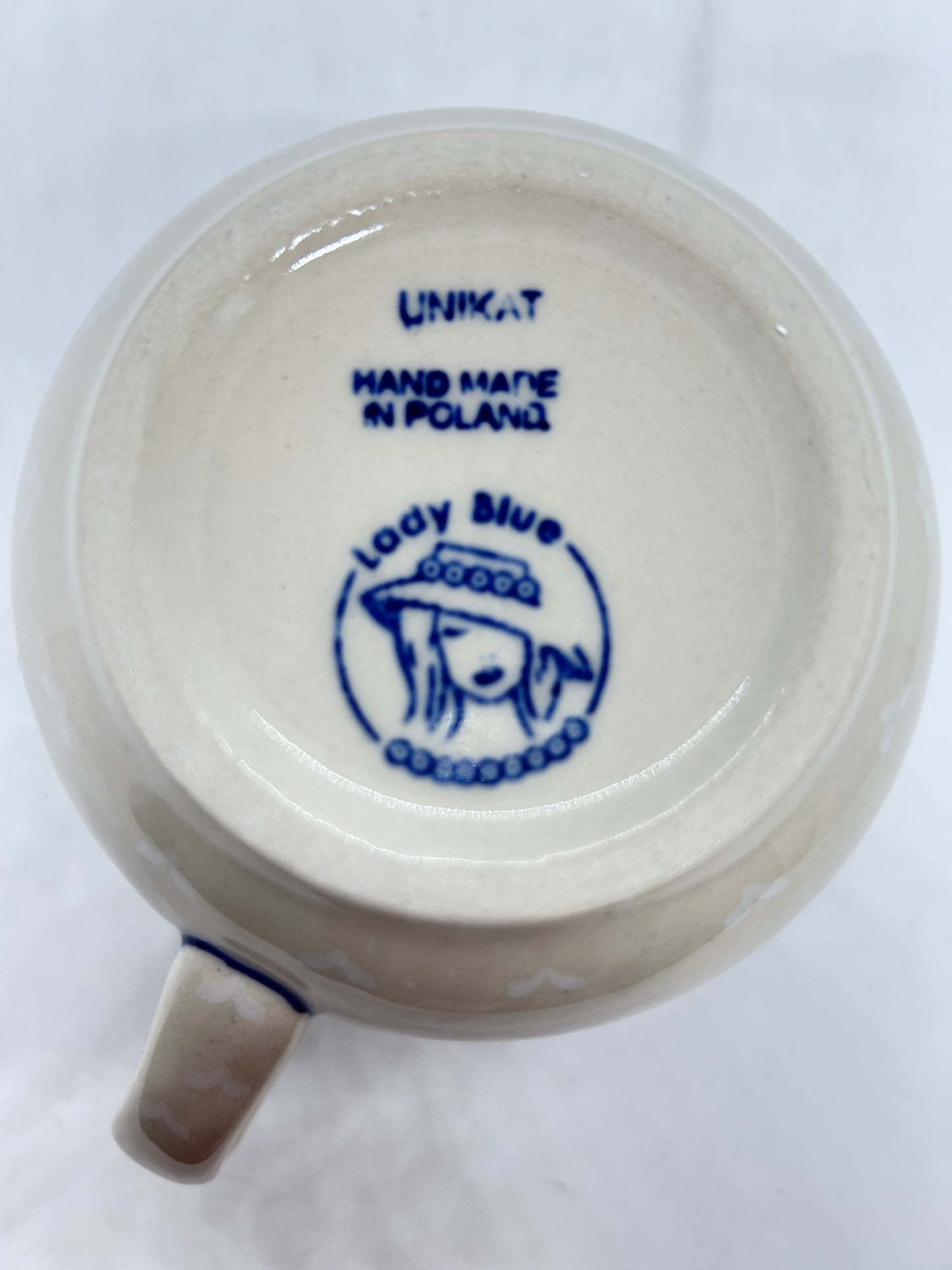 Lady Blue 16 oz Bubble Mug - 001 - U2