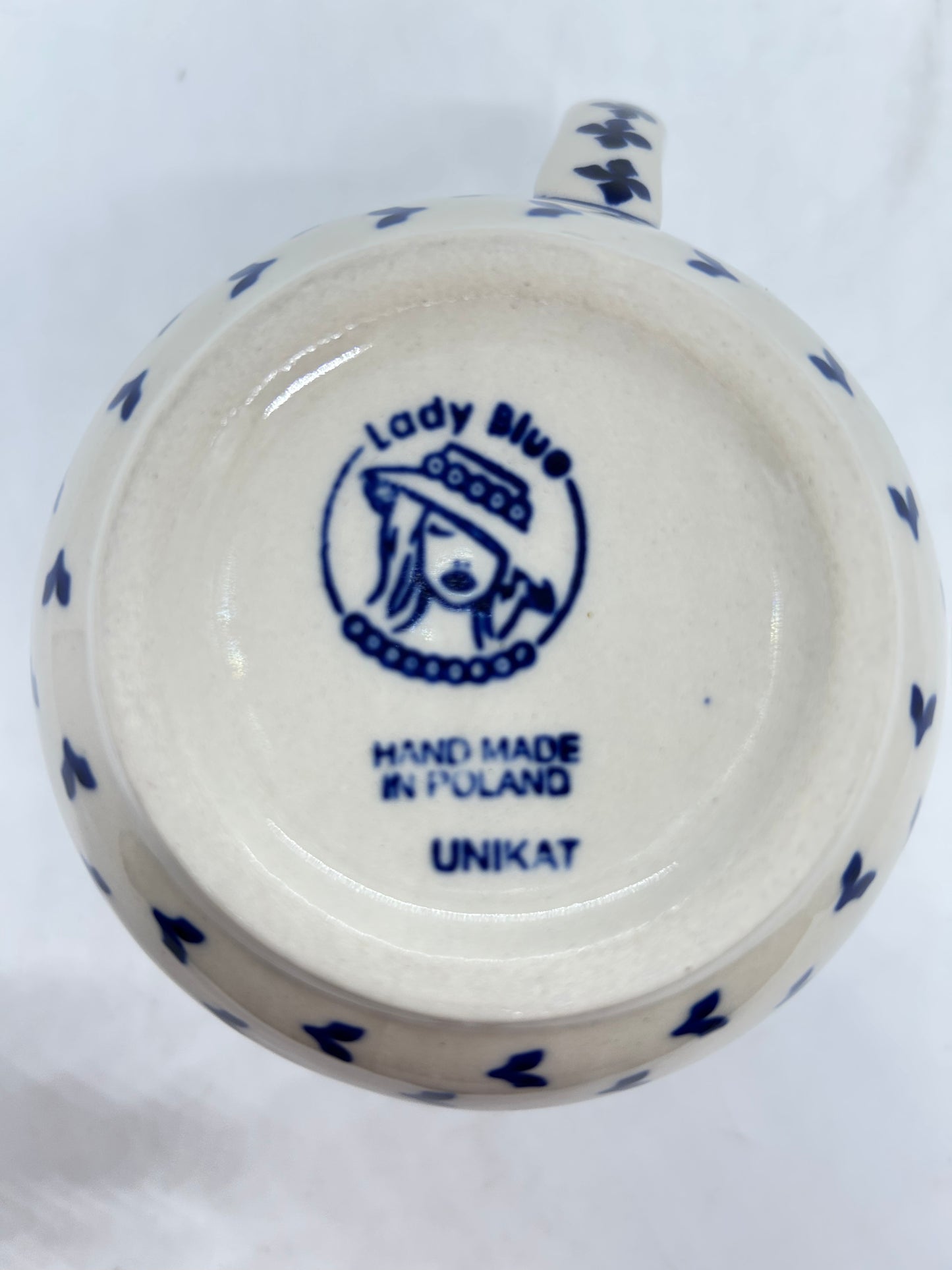 Lady Blue 16 oz Bubble Mug - 005 - U3