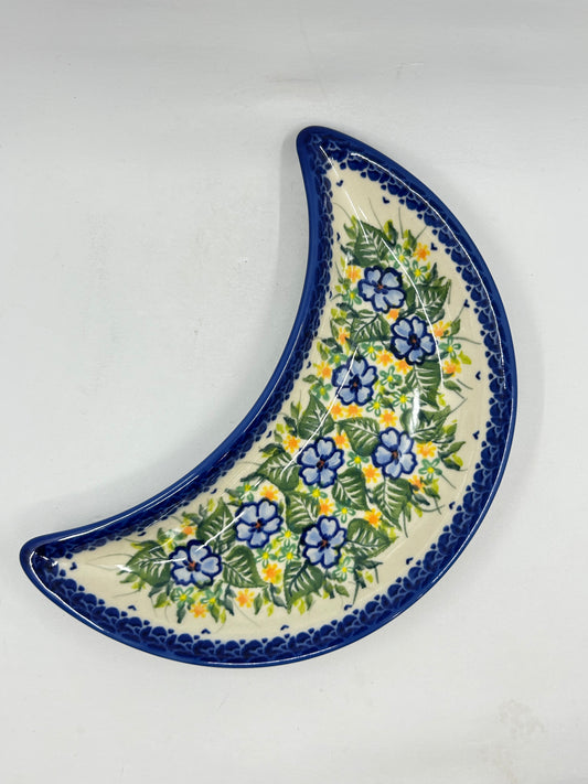 Kalich Moon Bowl - Blue Violets - U
